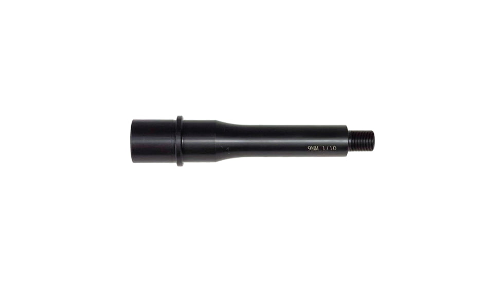 WMD Guns 9mm Luger Threaded AR Barrel, 5.5 inch, 1-10 Twist, 1/2X36, Nitride, Black, 9mm5.5 1-10