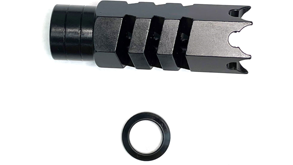 WMD Guns PWS .223/5.56 FSC556 Muzzle Device, 1/2-28, Nitride, Black, MB24