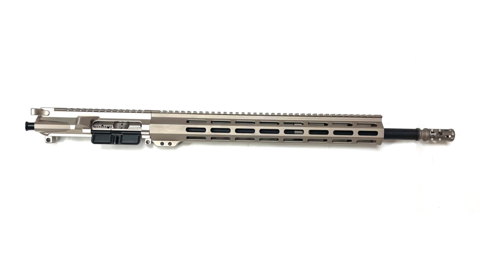 WMD Guns Upper Assembly Billet AR-15 .224 MLOK HG 15in, 18in Barrel, NiB-X, Nickel, 1-NIBXUA224-18