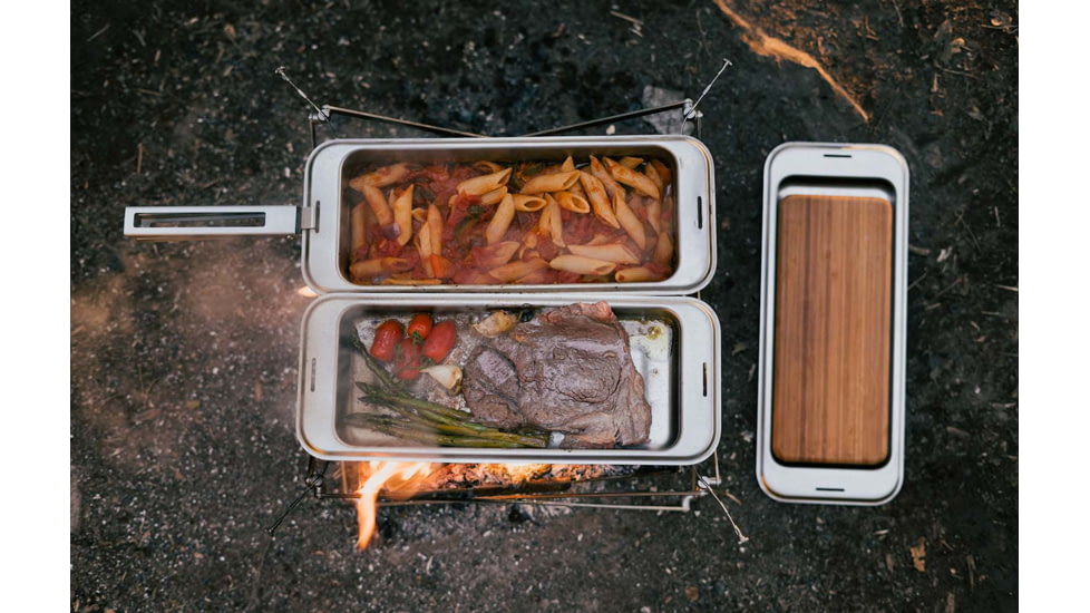 Wolf And Grizzly Cook Set, Stainless Steel, WG-CKR-mCKS