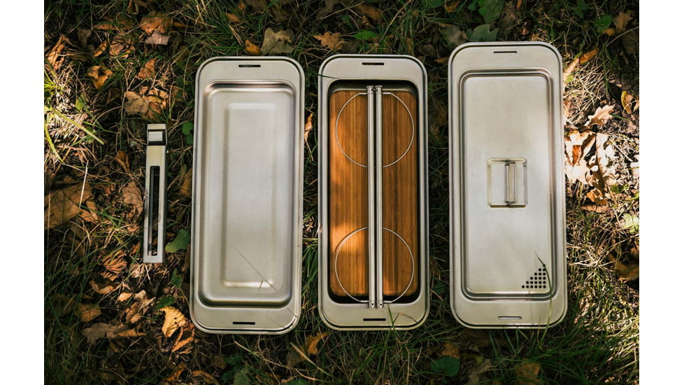 Wolf And Grizzly Cook Set, Stainless Steel, WG-CKR-mCKS