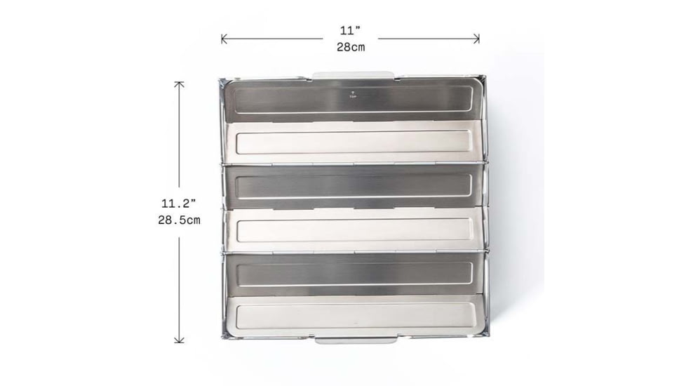 Wolf And Grizzly Fire Safe, Stainless Steel, WG-CKR-mFSA