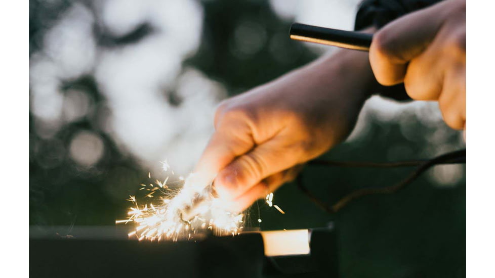 Wolf And Grizzly Grill w/ FireSet, Stainless Steel, WG-GRL-mM1-vWFS