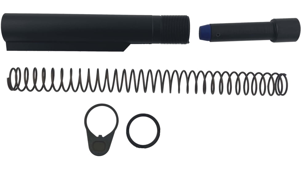 Wolfpack Armory AR45 Buffer Tube Assembly, Black, BTA-15