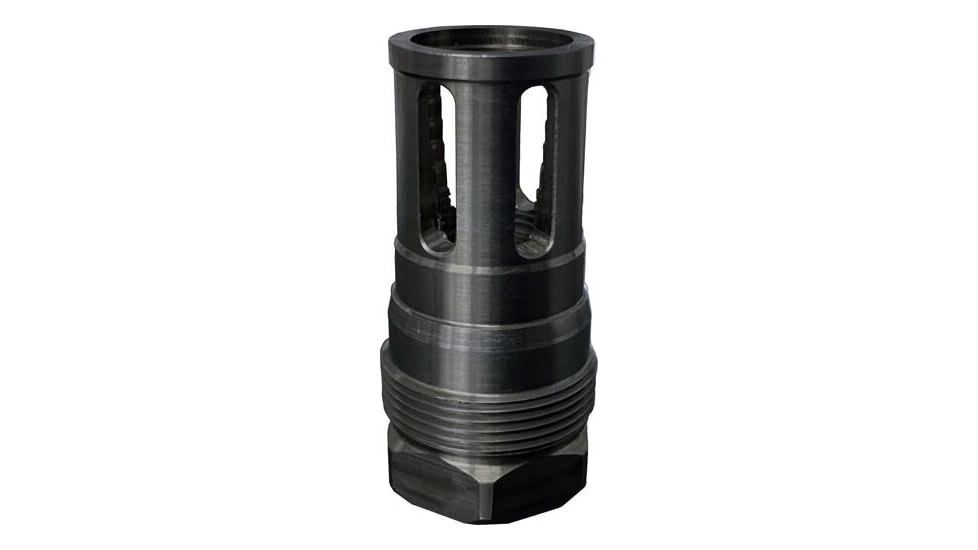 Wolfpack Armory Recessed Night Howler Flash Hider, 1/2x28, Black Nitride, RNHFH1228BNV3
