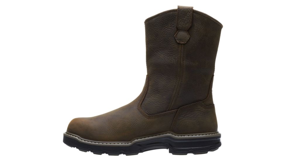 Wolverine Bandit Waterproof 10in Wellington Boot - Mens, Dark Brown, 10.5 US, Extra Wide, W10861-10.5EW