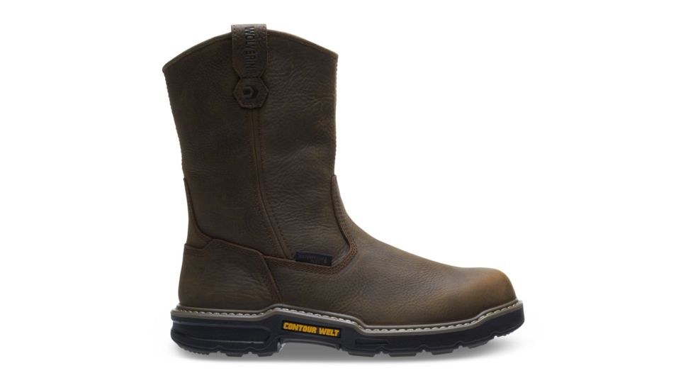 USED Wolverine Bandit Waterproof 10in Wellington Boot - Men's, Dark Brown, 13 US, Extra Wide, W10861-13.0EW, EDEMO1