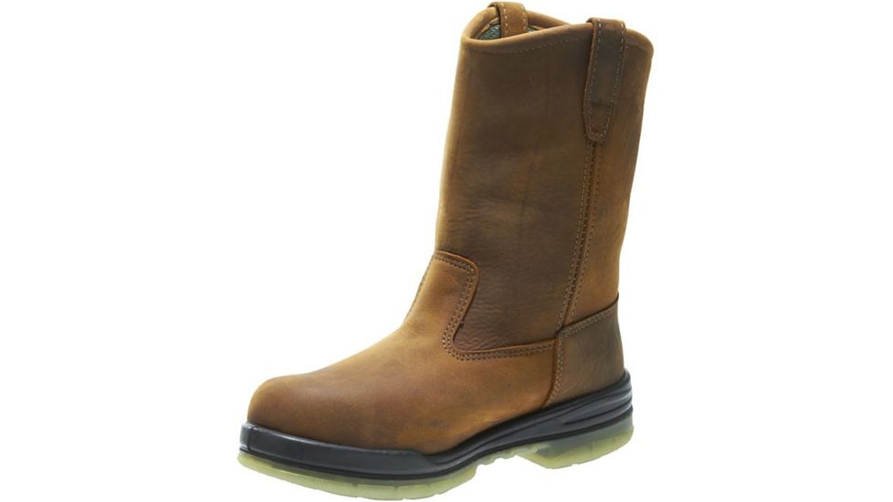 Wolverine Durashocks Waterproof Insulated Steel-Toe Wellington Boot - Mens, Stone, 10 US, Extra Wide, W03258-10EW