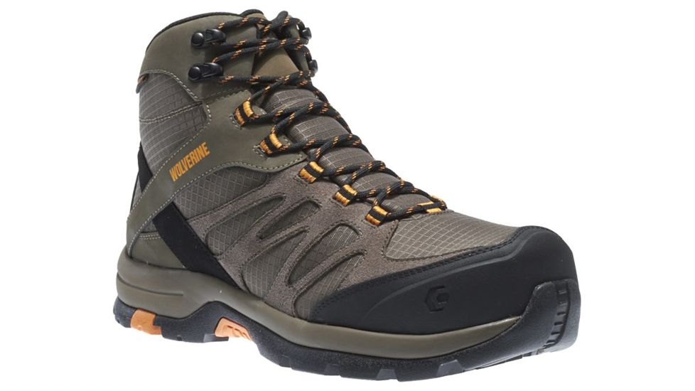 Wolverine Fletcher Waterproof CarbonMAX Hiking Boot - Mens, Taupe, 8 US, Medium, W10492-8M