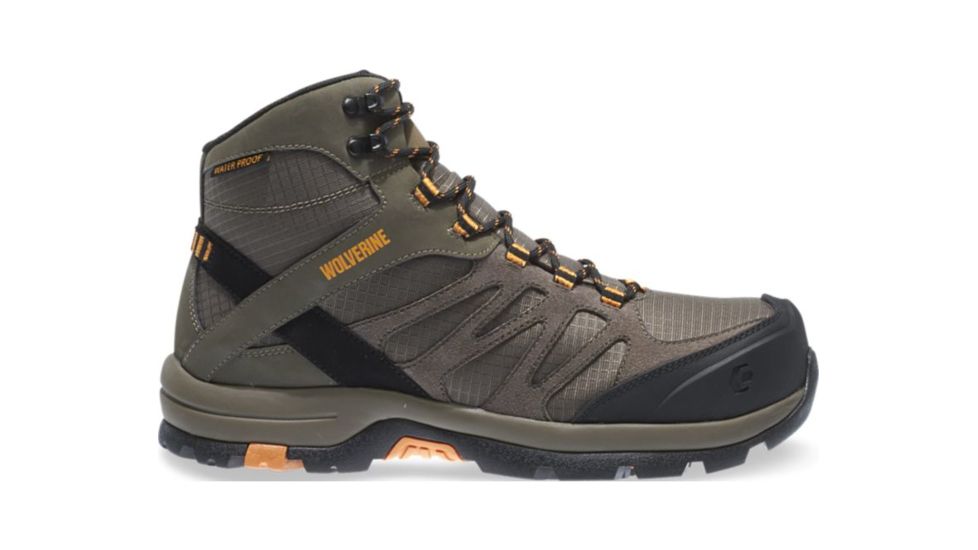 Wolverine Fletcher Waterproof CarbonMAX Hiking Boot - Mens, Taupe, 8 US, Medium, W10492-8M