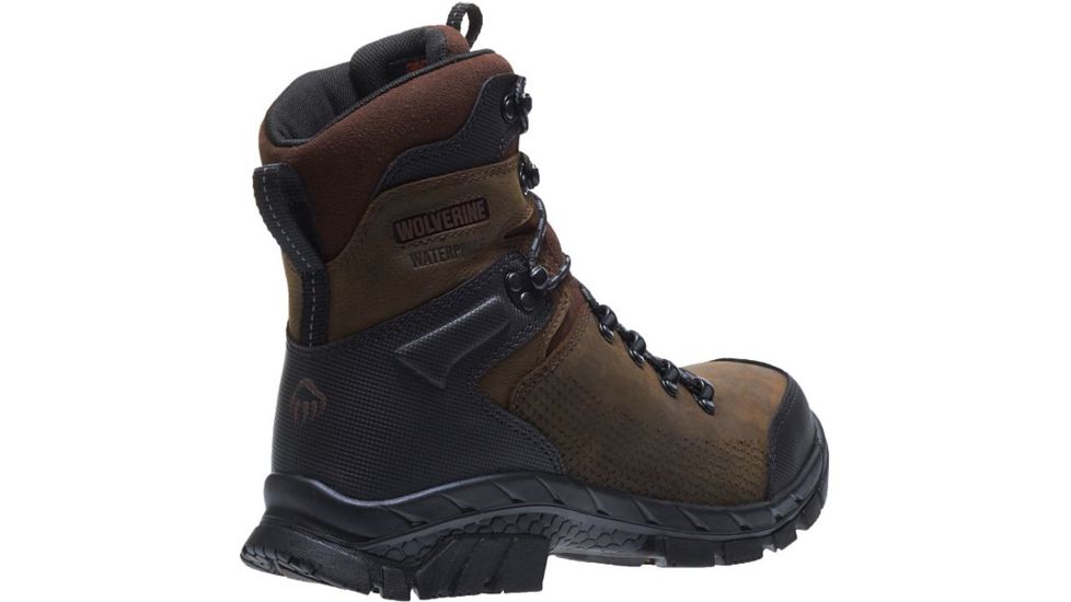 Wolverine Glacier Xtreme Insulated Waterproof 8in Boot - Mens, Brown, 7 US, Medium, W10884-7M