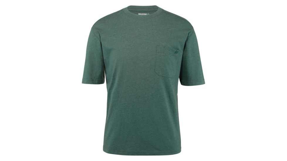 Wolverine Knox Tall Short Sleeve Shirt - Men's, Mallard Heather, 2XLT W1204300-333-2XLT