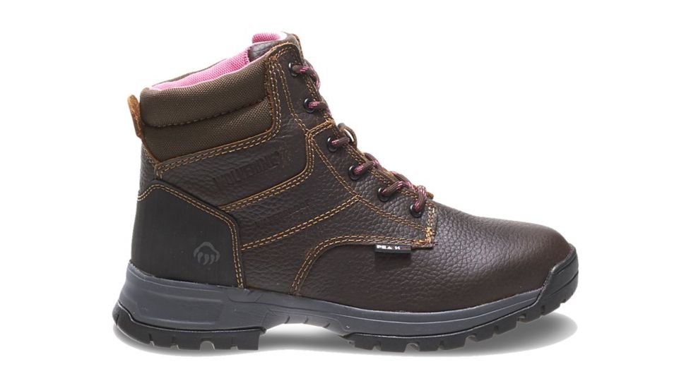 Wolverine Piper Waterproof 6in Work Boot - Womens, Brown, 11 US, Medium, W10182-11M