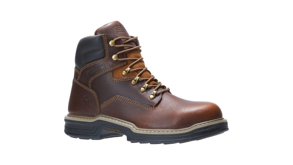 Wolverine Raider 6in Work Boot - Mens, Brown, 14 US, Extra Wide, W02421-14.0EW