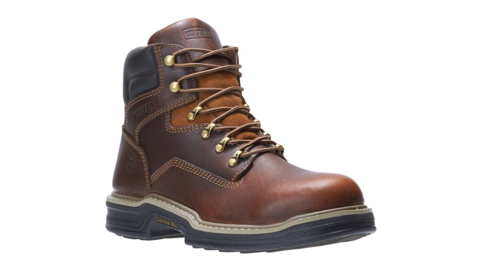 Wolverine Raider 6in Work Boot - Mens, Brown, 14 US, Extra Wide, W02421-14.0EW