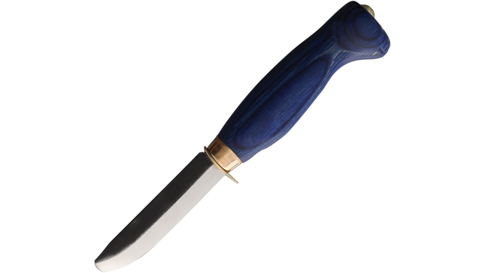 Wood Jewel Child's First Knife Blue