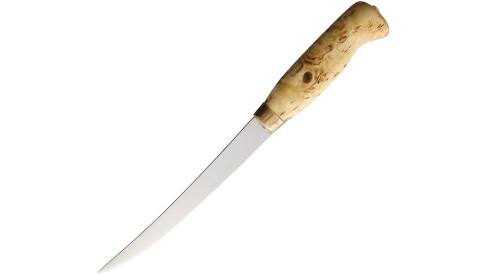 Wood Jewel Fillet Knife Curly Birch