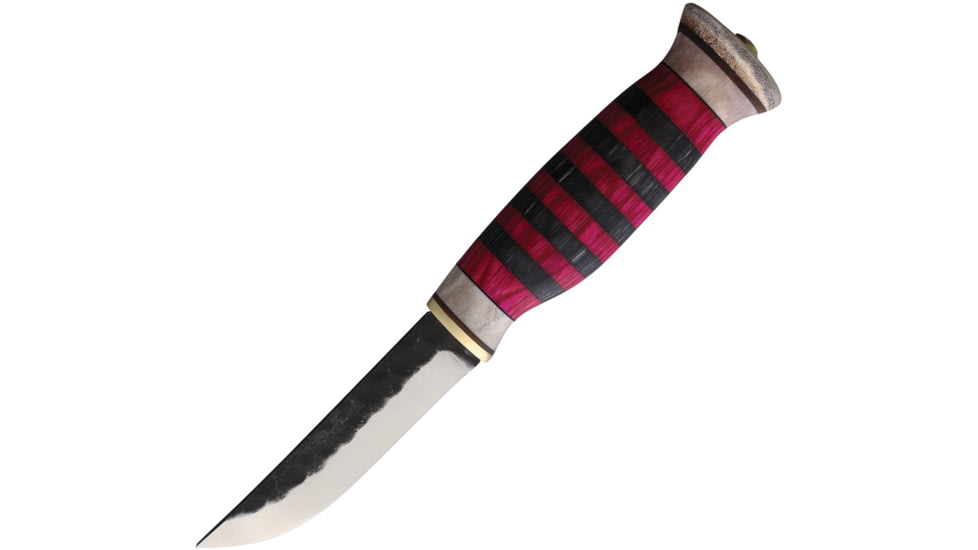 Wood Jewel Fixed Blade Color Stripe