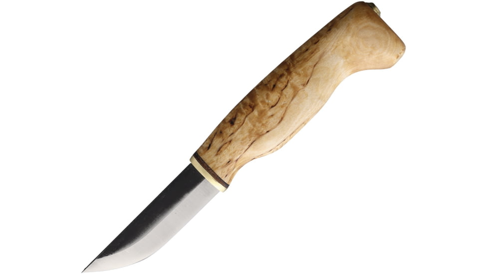 Wood Jewel Fixed Blade Curly Birch WJ23VISA