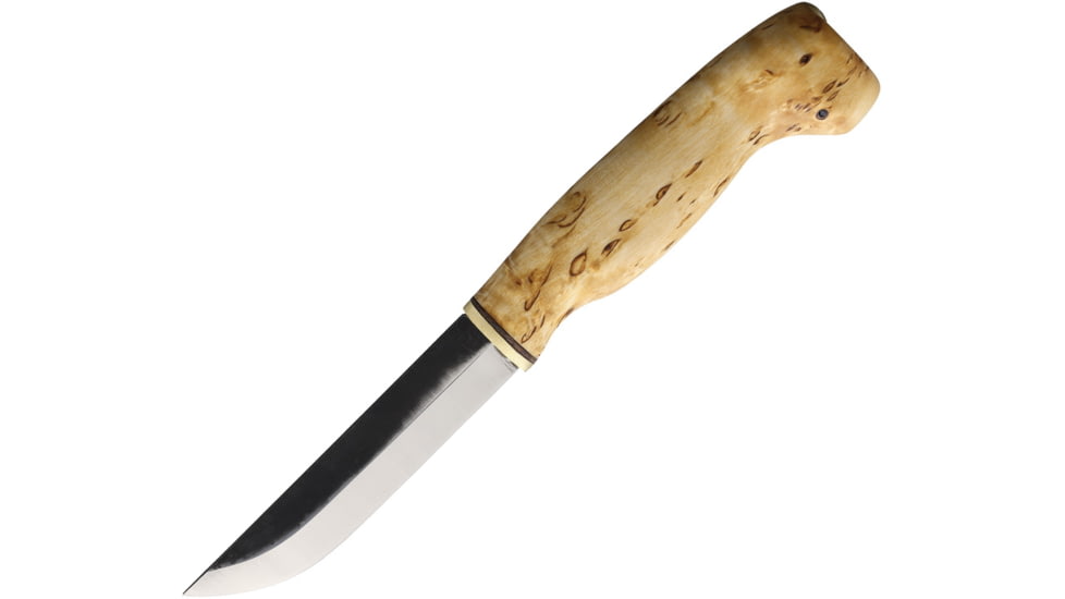 Wood Jewel Fixed Blade Curly Birch WJ23VISA10