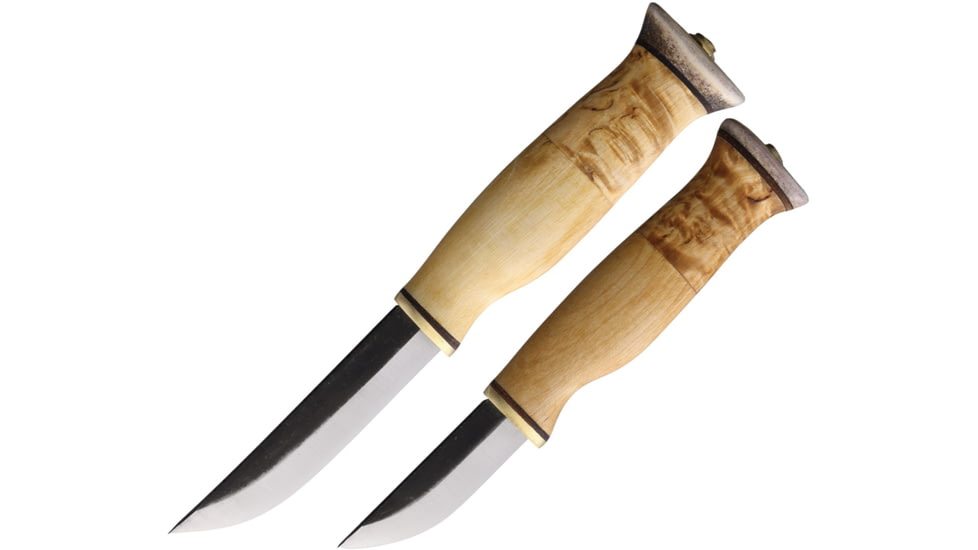 Wood Jewel Fixed Blade Set Curly WJ23KVS