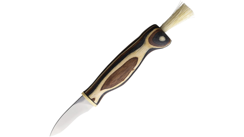 Wood Jewel Mushroom Knife Zebra