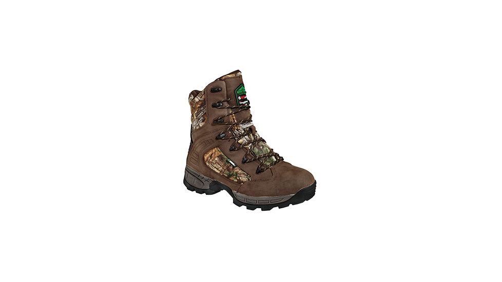 Mens 1013 Gunner 8in Real Tree Xtra, Brown, 15/M