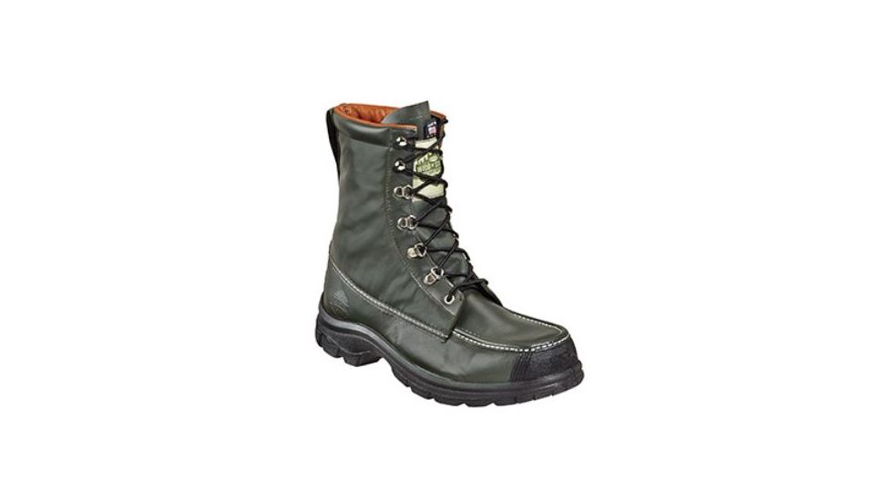 Wood N Stream Mens Kangeroo 8in Loden Green Insulated USA Boot, Green, 13/W 864-4057-13-W