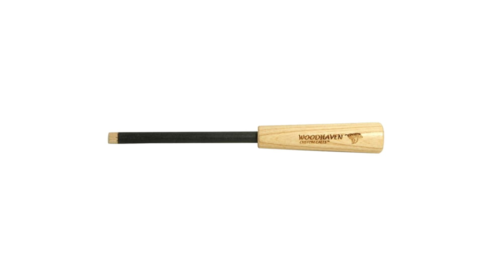 Woodhaven Calls WoodHaven Cut/Cackle Turkey Call Striker, Black/Brown, WH098