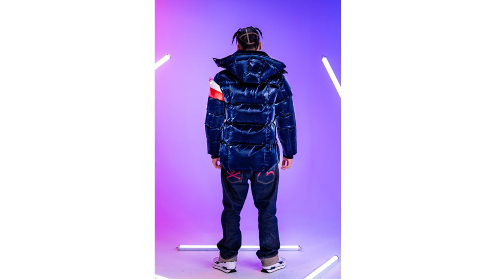 Woodpecker Bumnester 3/4 Coat - Mens, Red Winged/Navy Red White, XXL, WPM002-RW -XXL