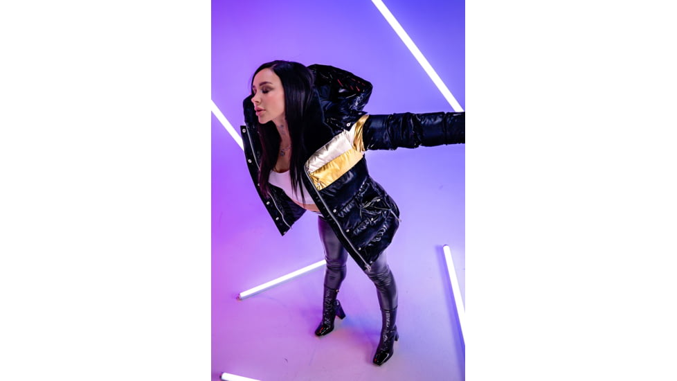 Woodpecker Bumnester 3/4 Coat - Womens, Firebird/Black Gold, L, WPW007-FB-L