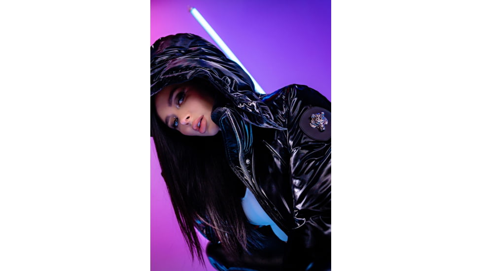 Woodpecker Penguin Unquilted Long Coat - Womens, All Wet Black, L, WPW010-AWB-L