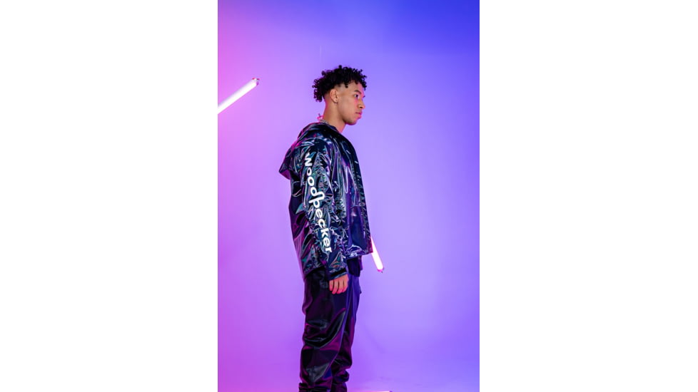 Woodpecker Wind Shell - Mens, Raven Black, M, WPM011-RB-M