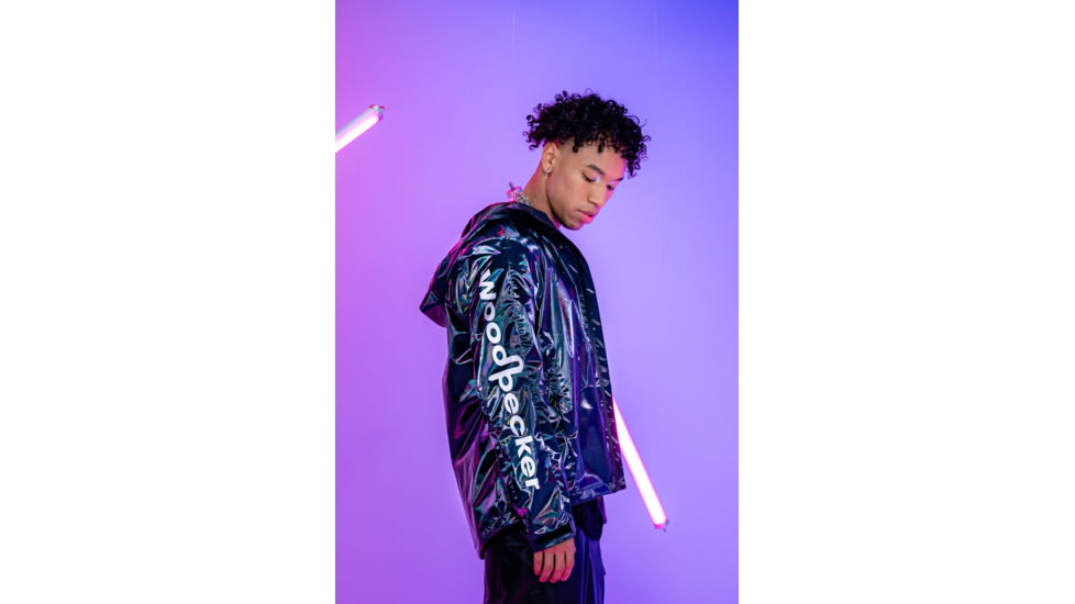 Woodpecker Wind Shell - Mens, Raven Black, M, WPM011-RB-M