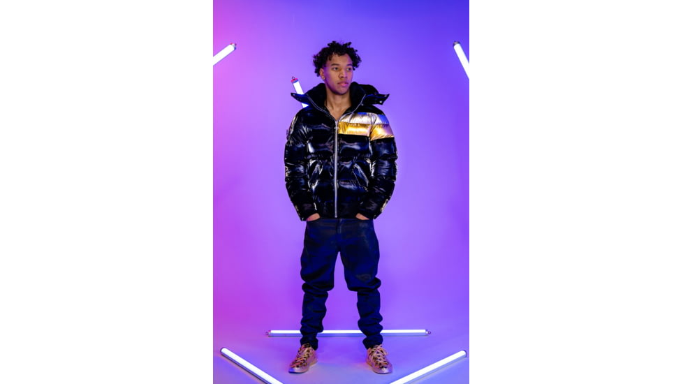 Woodpecker Woody Bomber Jacket - Mens, Firebird Black, XL, WPM001-FB-XL