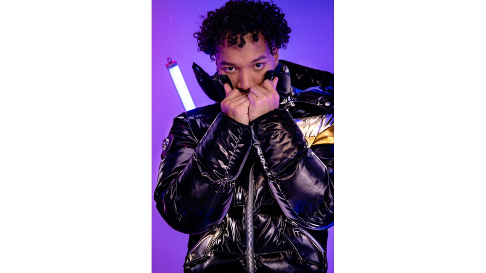 Woodpecker Woody Bomber Jacket - Mens, Firebird Black, XL, WPM001-FB-XL