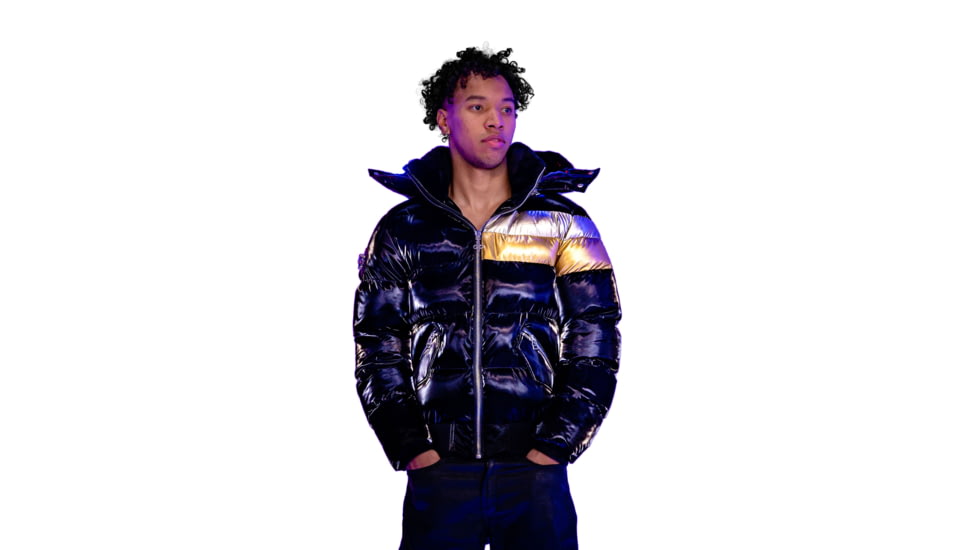 Woodpecker Woody Bomber Jacket - Mens, Firebird Black, XL, WPM001-FB-XL