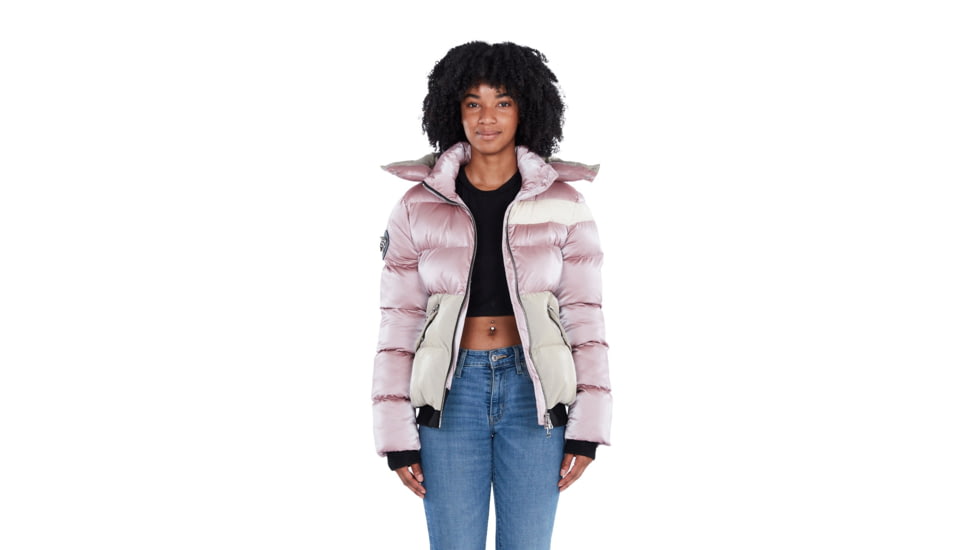 Woodpecker Woody Bomber Jacket - Womens, Arctic Rose, Small, 688130588669