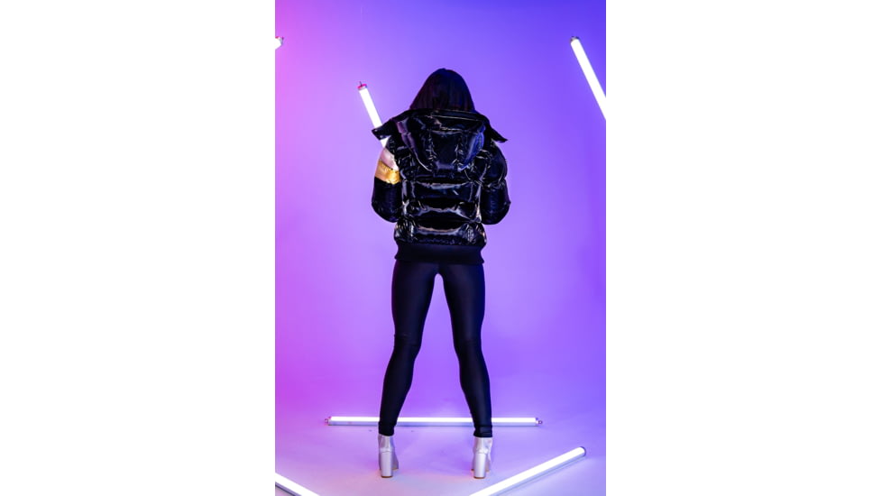 Woodpecker Woody Bomber Jacket - Womens, Firebird/Black Gold, L, WPW006-FB-L