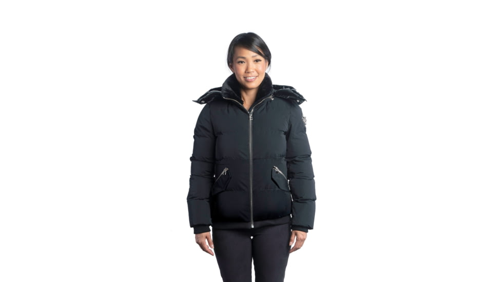 Woodpecker Woody Bomber Jacket - Womens, Matt Black, Large, 682670666290