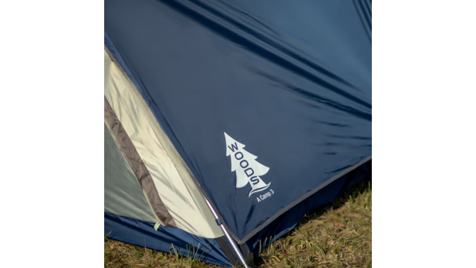 Woods A-Frame 3-Person 3-Season Tent, Blue, CTI0763235N