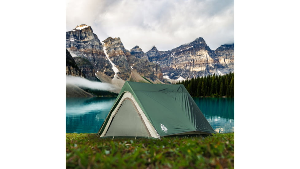 Woods A-Frame 3-Person 3-Season Tent, Green, CTI0763235G