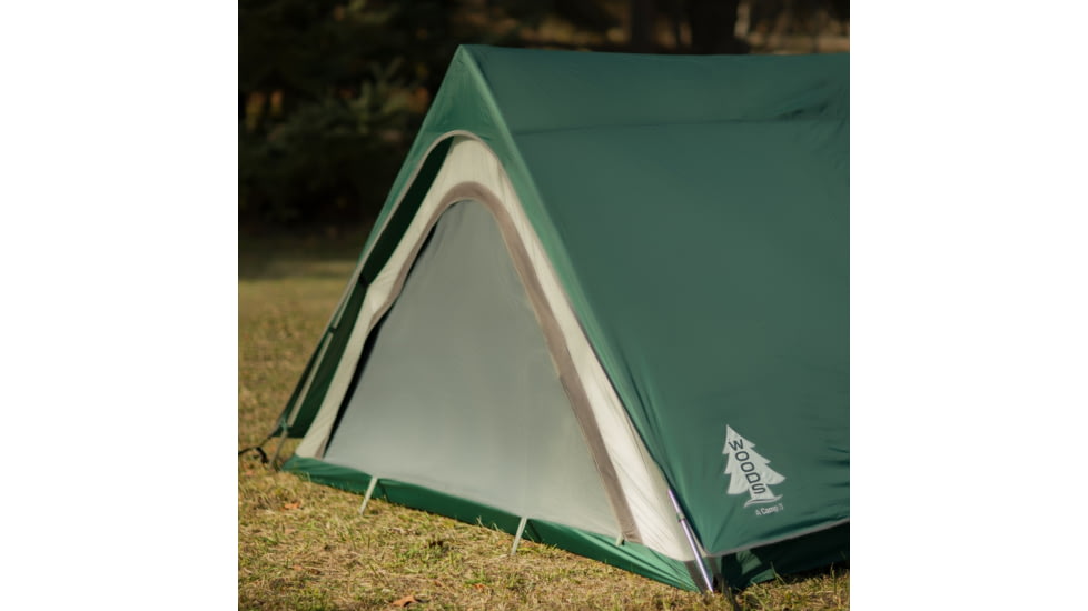 Woods A-Frame 3-Person 3-Season Tent, Green, CTI0763235G