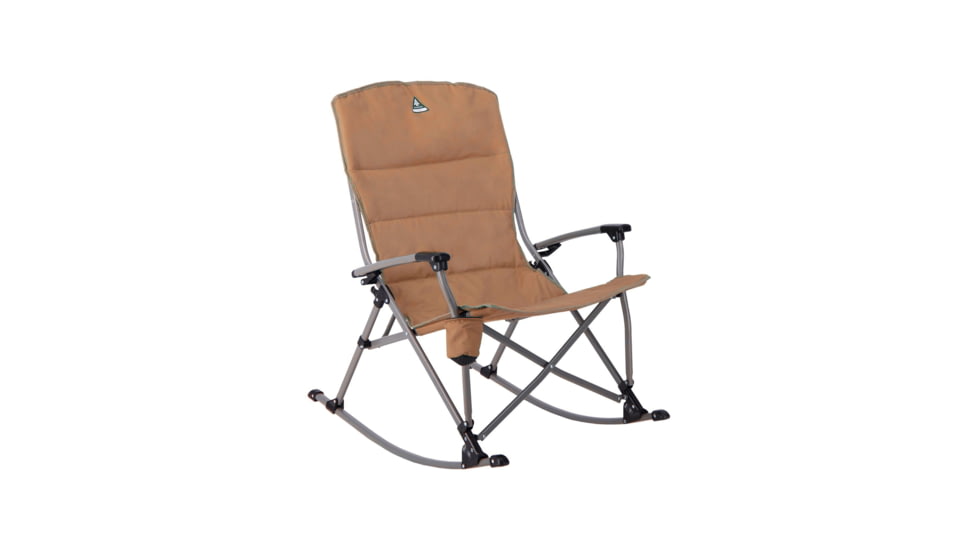 Woods Kaslo Folding Camping Rocker Chair, Dijon, CTI0765942D