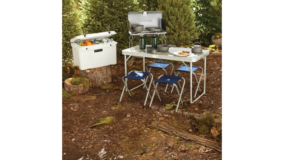 Woods Nootka Anodized 5-pc Camping Cook Set, CTI0763520