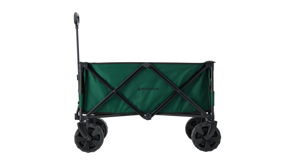 Woods Outdoor Collapsible Utility King Wagon, 225 lb Capacity, Green, CTI0762933G