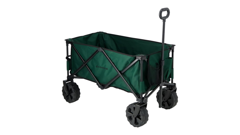 Woods Outdoor Collapsible Utility King Wagon, 225 lb Capacity, Green, CTI0762933G