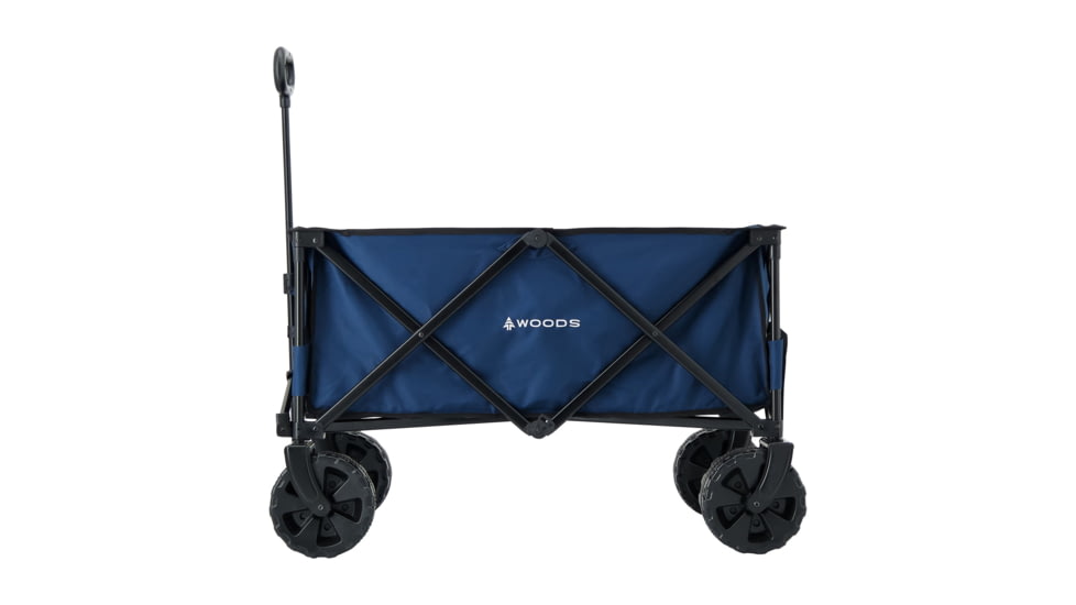Woods Outdoor Collapsible Utility King Wagon, 225 lb Capacity, Navy, CTI0762933N