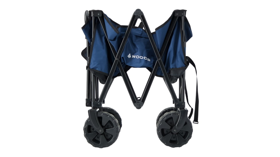 Woods Outdoor Collapsible Utility King Wagon, 225 lb Capacity, Navy, CTI0762933N