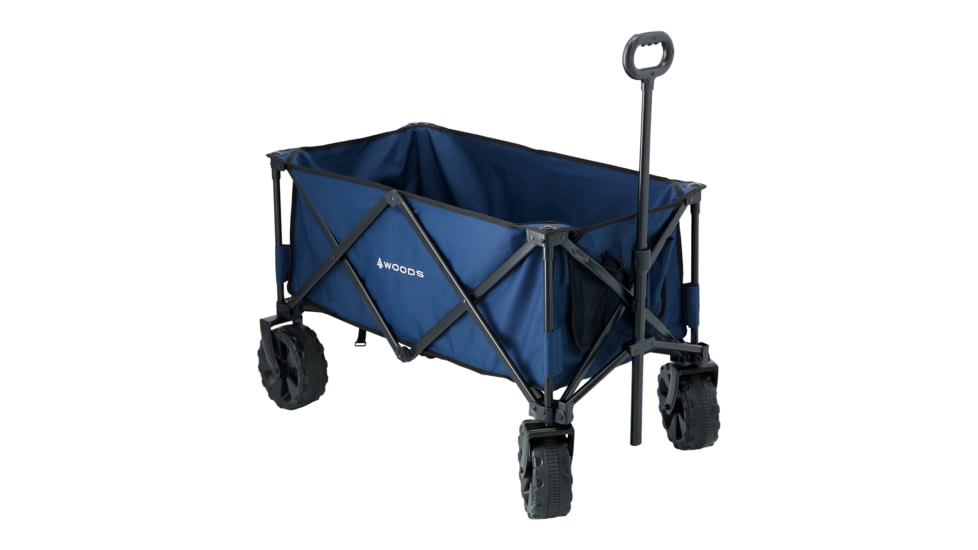 Woods Outdoor Collapsible Utility King Wagon, 225 lb Capacity, Navy, CTI0762933N